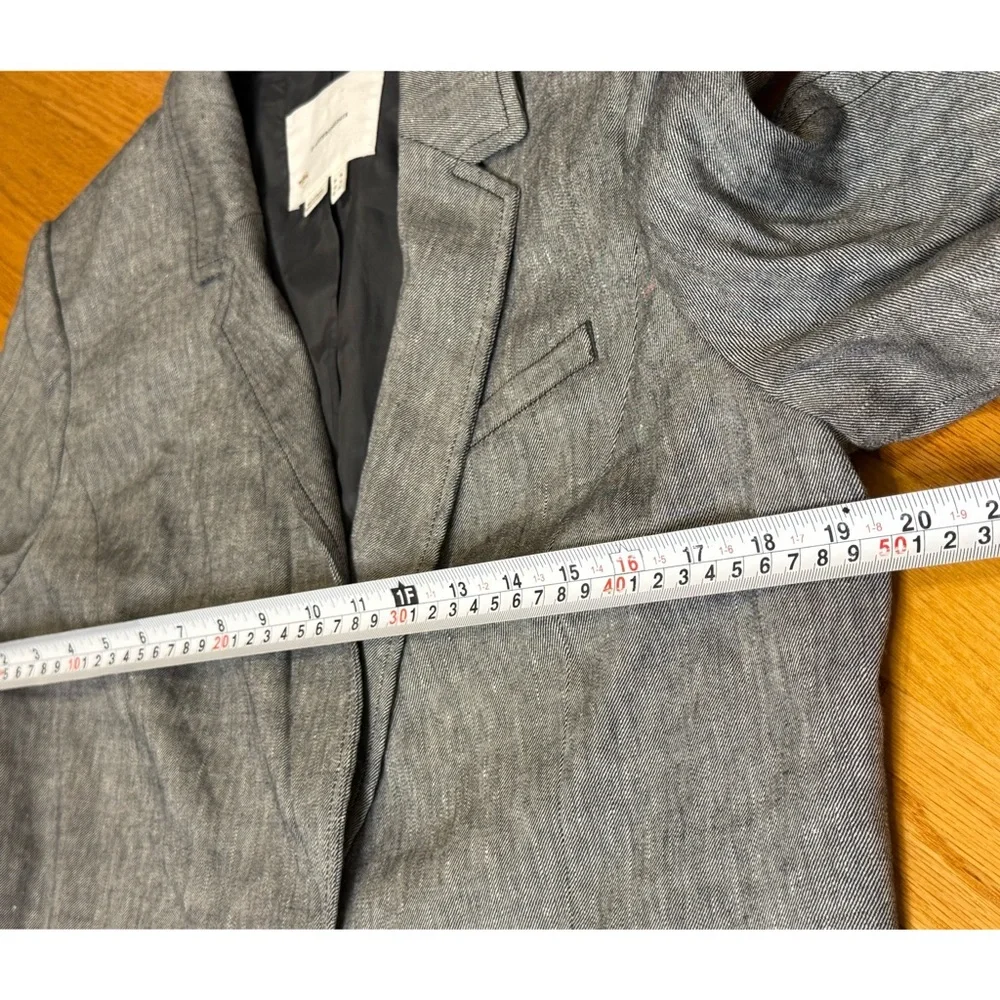 By Anthropologie Cropped Slit Jacket